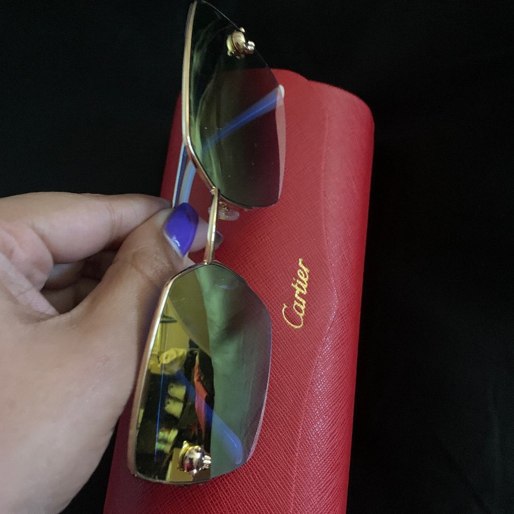Cartier Mirror Sunglasses Like New!